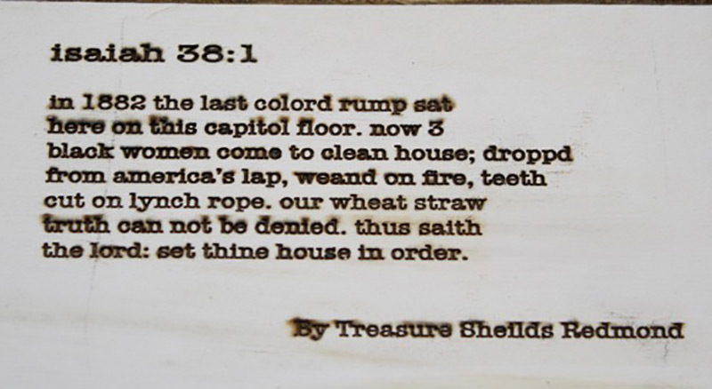 Poem by Treasure Sheilds Redmond