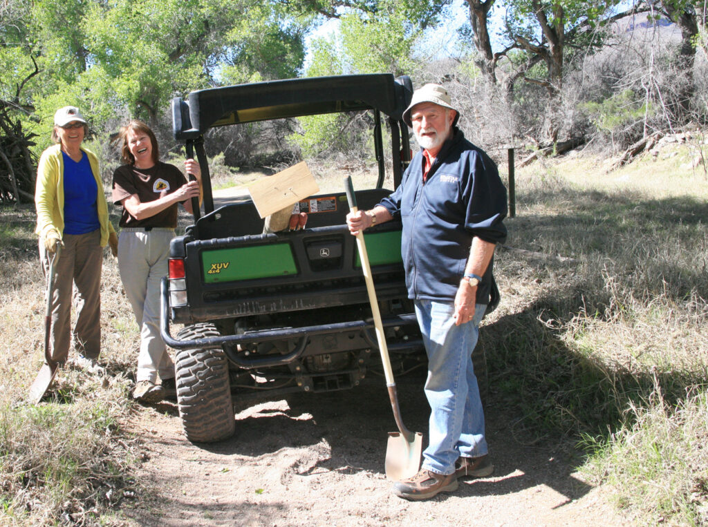 Installation along Anza River for Tubac Poetry of the Wild, Tubac, Arizona